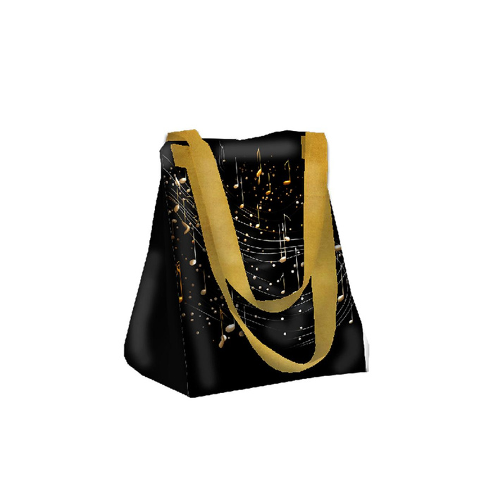 XL Tasche mit Utensilientasche 2 in 1 - MUSIC NOTES - Nähset