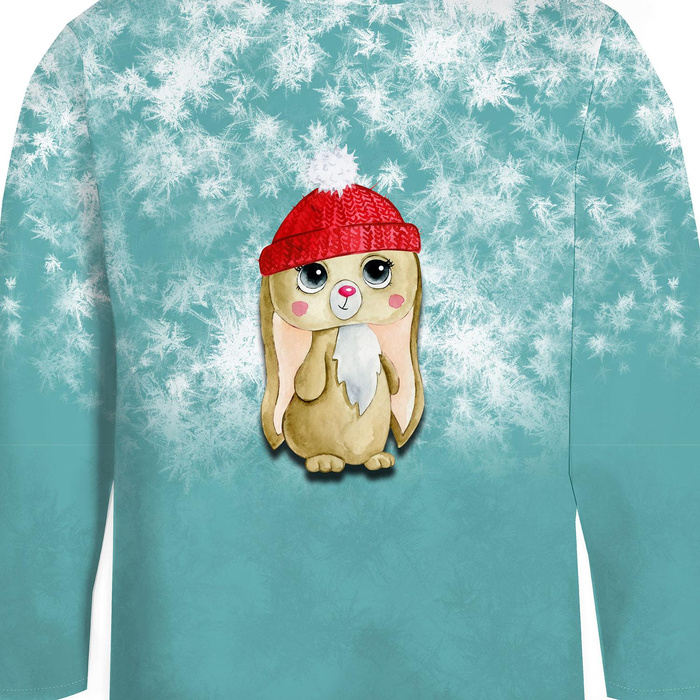 Longsleeve - MIA THE WINTER BUNNY - single jersey (98/104)