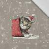 CHRISTMAS PETS WZ. 4 - panel (60cm x 50cm) Baumwoll Webware