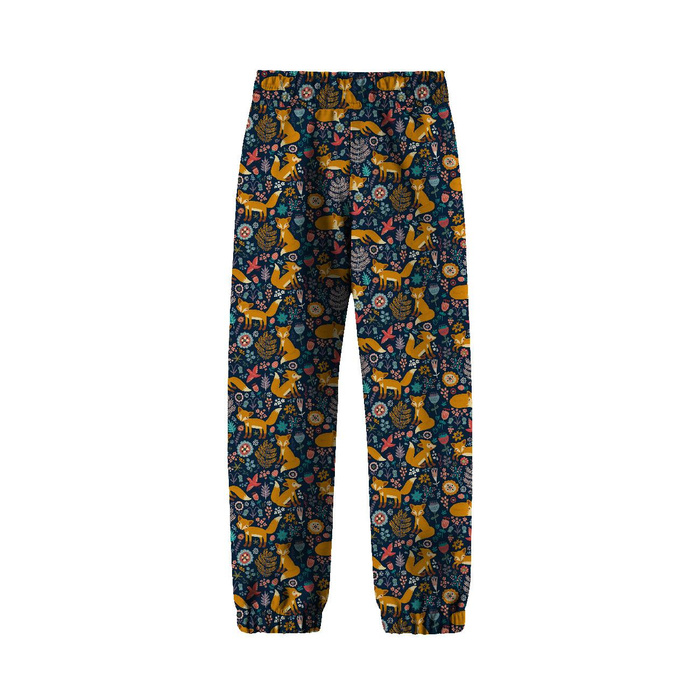 CHILDREN'S SOFTSHELL TROUSERS (YETI) - FOXES IN THE FORREST (98/104)