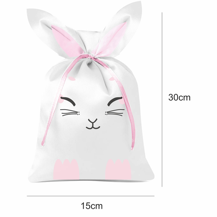 Gift pouches - BUNNY / white