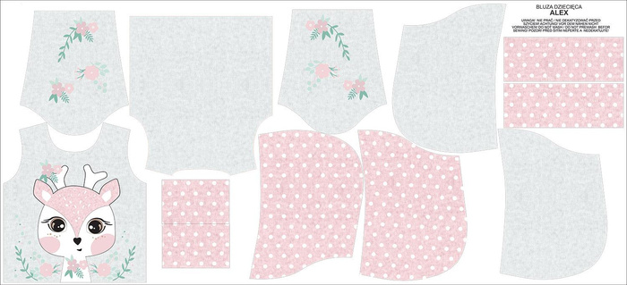 DĚTSKÁ MIKINA S KAPUCÍ (ALEX) - KOLOUCH JOLA - teplákovina 134/140