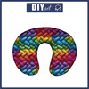 NECK PILLOW - IMITATION COLORFUL SWEATER pat. 1 - sewing set