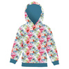 KINDER HOODIE (ALEX) - WILDROSE M.3 (AUF DER WIESE) - Sommersweat (146/152)