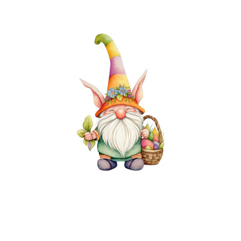 EASTER GNOME M. 2 - Paneel (60cm x 50cm)
