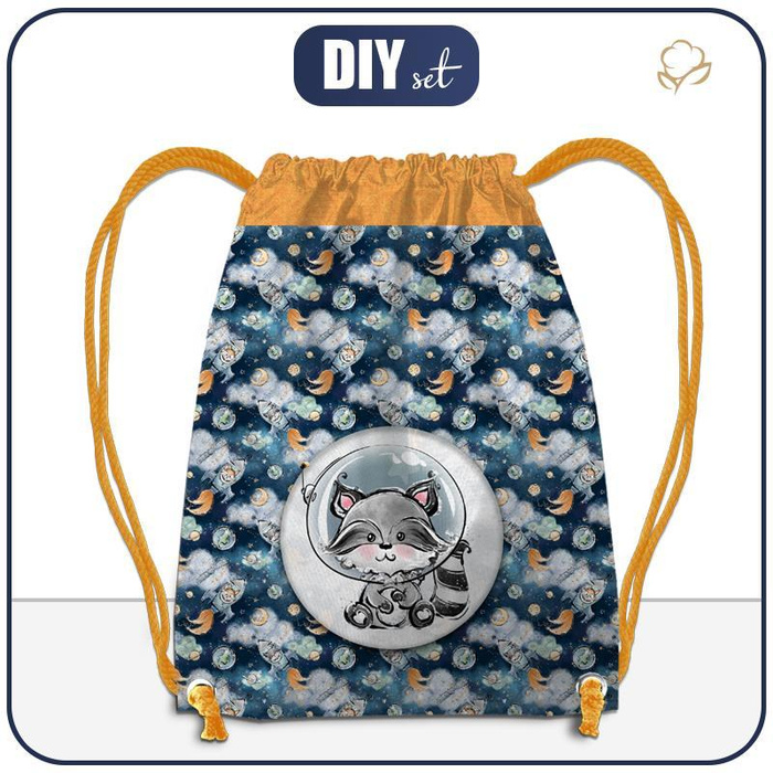 GYM BAG - SPACE CUTIES pat. 1 (CUTIES IN THE SPACE) - sewing set
