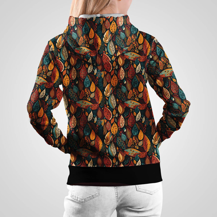 AUTUMN TIME MS. 5 - Hydrophober angerauter Wintersweat