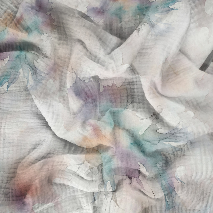 ALCOHOL INK WZ. 20 - Baumwoll Musselin