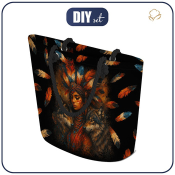 TORBA SHOPPER - AROUND THE WORLD WZ.20 - zestaw do uszycia