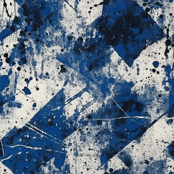 NAVY GRUNGE wz. 3 - Baumwoll Webware