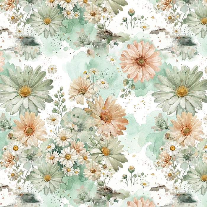 FLOWERS RABBIT FAMILY