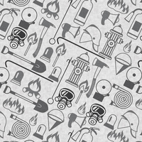 FEUERWEHR (HOBBIES UND BERUFE ) - grau