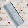 FROST pat. 2 / light blue (PAINTED ON GLASS) - Waterproof woven fabric