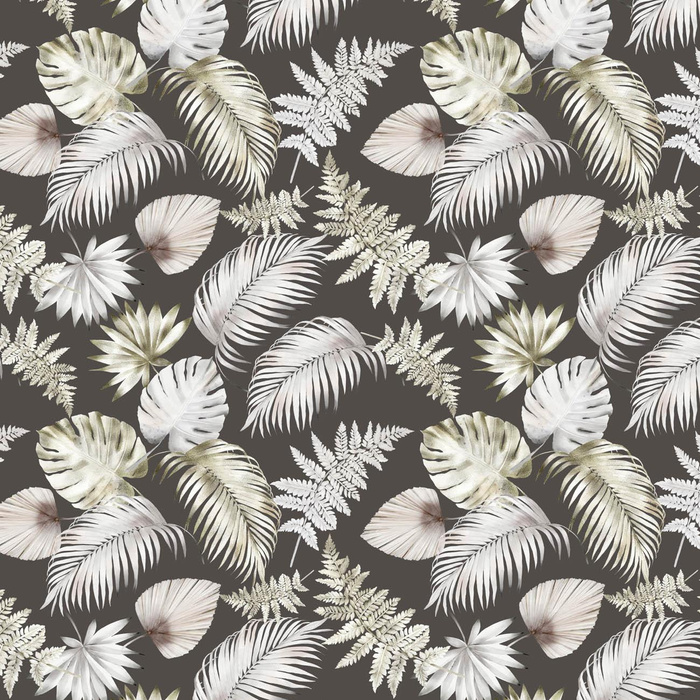 TROPICAL LEAVES - Viskose Jersey