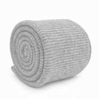 D-20 MELANGE LIGHT GRAY- elastic sweat in convex stripes SD