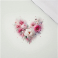 PASTEL BLOOM WZ. 5 - panel (60cm x 50cm) SINGLE JERSEY