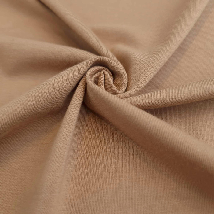 Single jersey z elastanem 210g  - CAMEL (D-212)