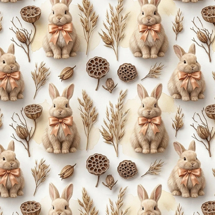 BOHO BUNNY - Minky-Plüsch