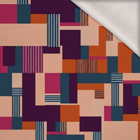 RETRO GEOMETRIC WZ. 1 - Wintersweat angeraut mit Elastan ITY