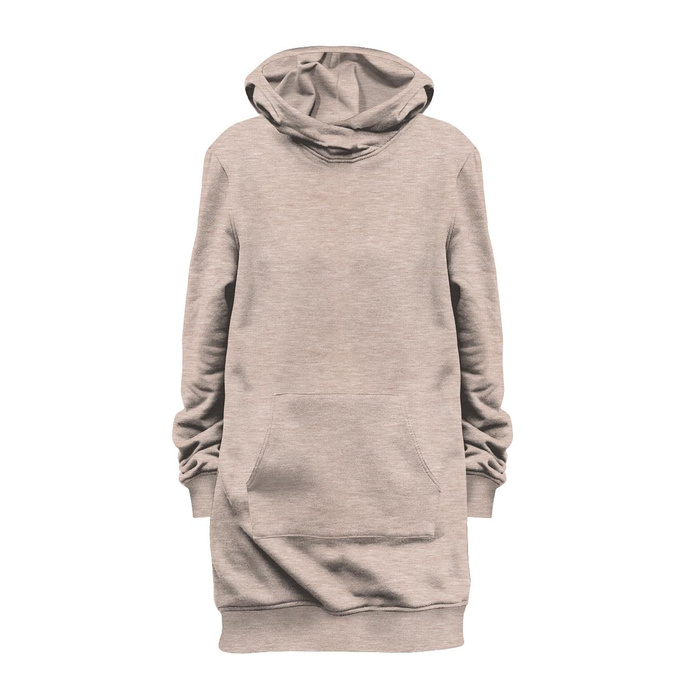 DIY Set - HOODIE "LUXA" Melange Beige - M/L
