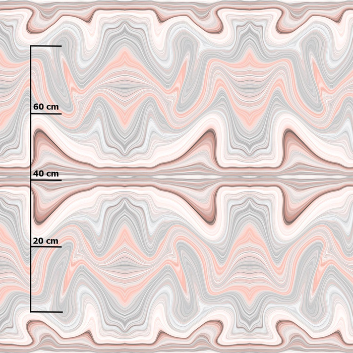 WATERCOLOR pat. 4 - Cotton woven fabric