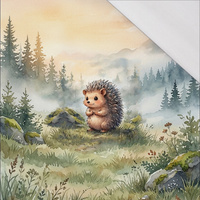 WATERCOLOR WONDERS WZ. 4 - panel (60cm x 50cm) SINGLE JERSEY