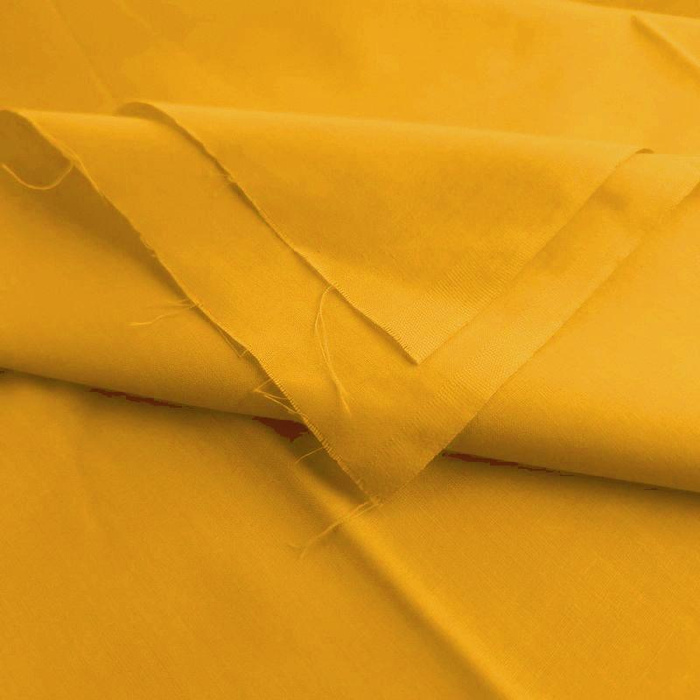 MUSTARD - Cotton woven fabric