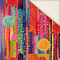 RETRO GEOMETRIC WZ. 4 - Linen 100%