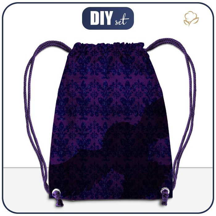 GYM BAG - OWL / MAGIC DAMASCO pat. 2 (MAGIC SCHOOL) - big