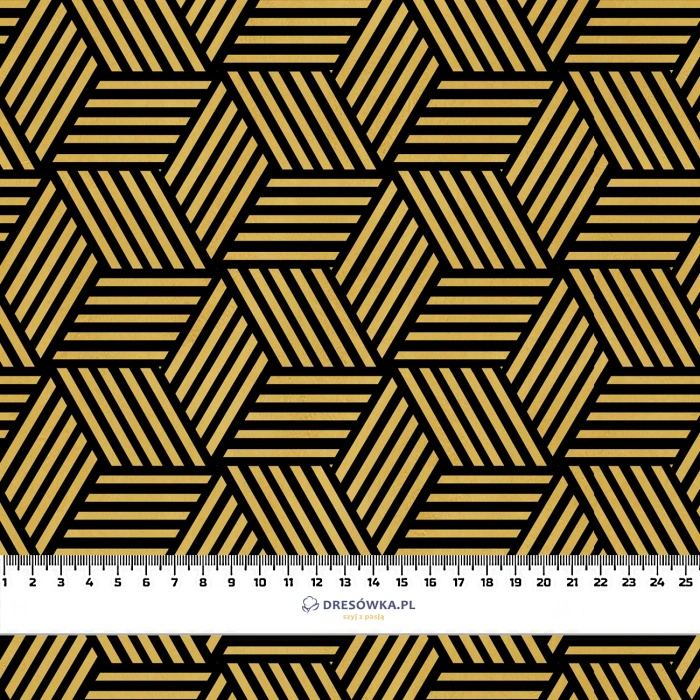 GEOMETRIC MINIMAL WZ. 14 - Minky plyš