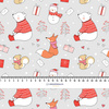 WINTER FRIENDS (WINTER FUN) - Cotton woven fabric