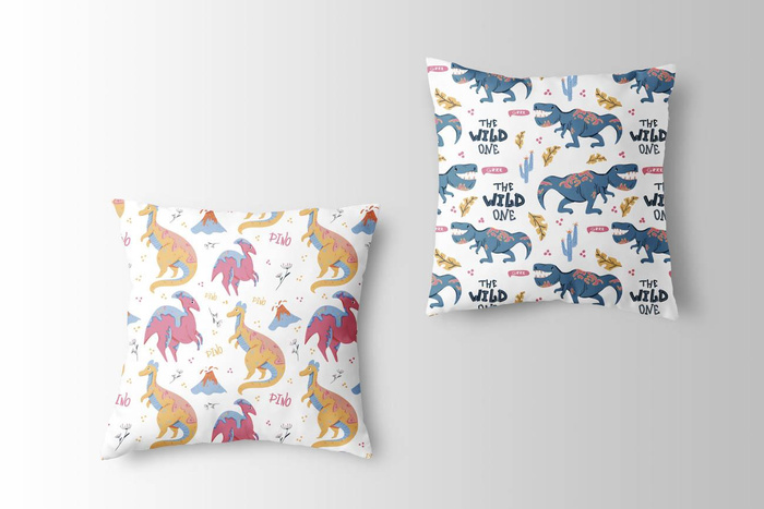 DINO MIX- Polster- Velours