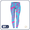 SPORTLEGGINGS -  NEON ZEBRA M. 4 - M