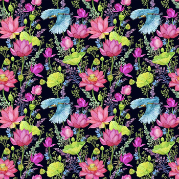 MINI EISVÖGEL UND MOHNBLUMEN (EISVÖGEL AUF DER WIESE) / schwarz