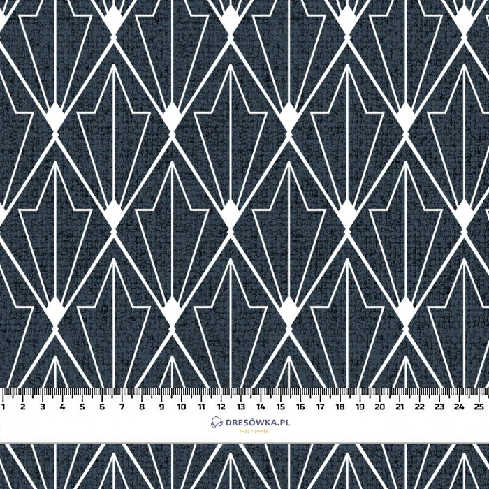 GEOMETRIC MINIMAL WZ. 1 - Minky-Plüsch
