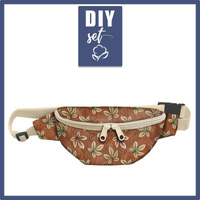 HIP BAG - CHESTNUT LEAVES (AUTUMN IN THE FOREST) - small