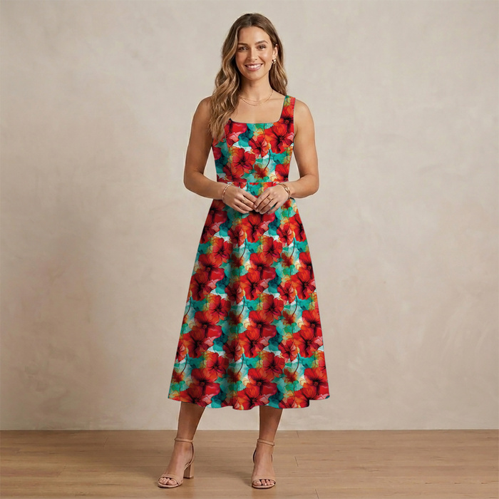 FLOWERS WZ. 75 - lycra 300g