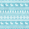 REINDEERS PAT. 2 / ACID WASH SEA BLUE - Woven Fabric for tablecloths