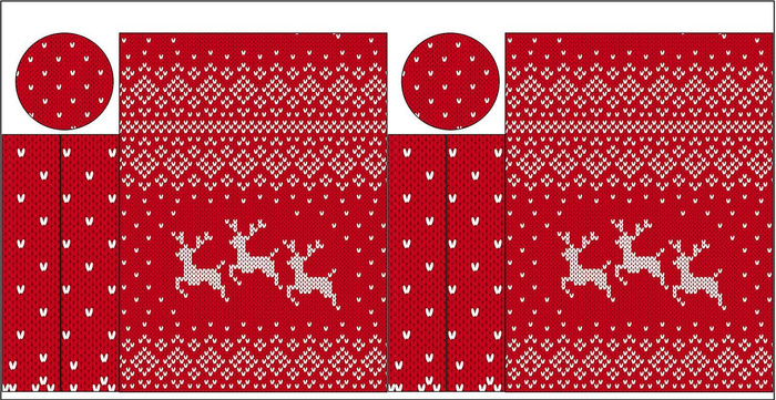 Weinflaschen-Überzug - STRICK Ms. 1 - DIY set