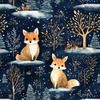 WINTER ANIMALS WZ.6 - Nylonstoff PUMI