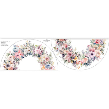 FLOWERS wz. 23 - panel na spódnicę z koła M