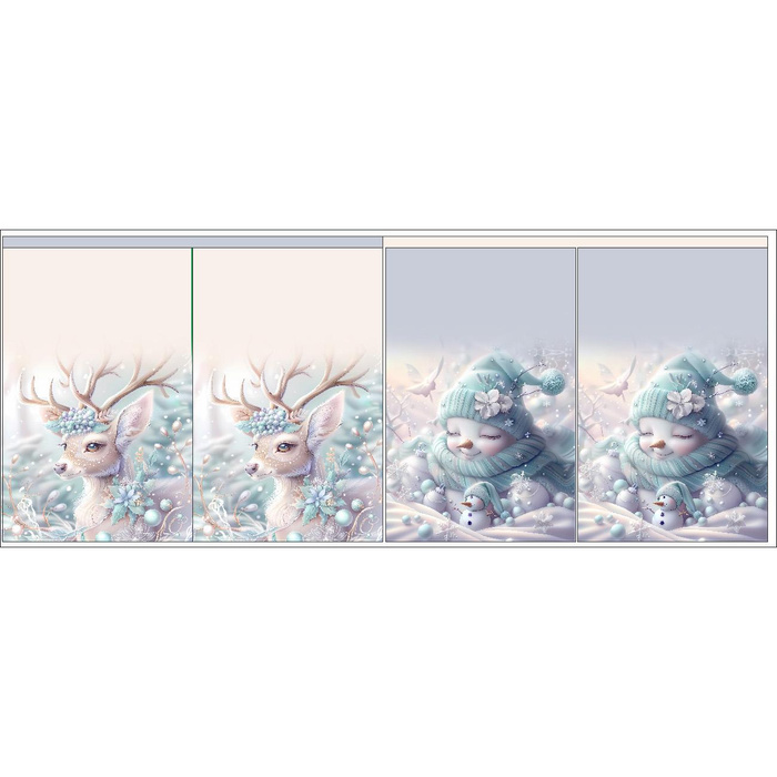 Geschenkbeutel - WINTER 6 - Nähset