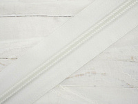 Zipper tape 5mm  white - 501