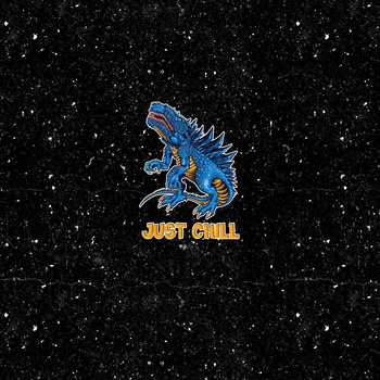 BLUE DRAGON PAT. 1 / black - panel (60cm x 50cm)