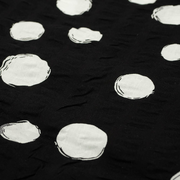 WHITE PEAS / black - Crashed Batiste