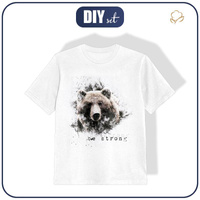 DĚTSKÉ TRIČKO - BE STRONG (BE YOURSELF) - single jersey