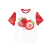 2-PACK - KID’S T-SHIRT - FRUITS pat. 1 - sewing set (116/122)