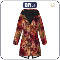 PARKA DAMSKA (ANNA) - AUTUMN WZ. 11 BURGUND - zestaw do uszycia