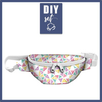 HIP BAG - TROPICAL TRIANGLES - big