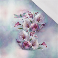 PASTEL BLOOM WZ. 4 - panel (60cm x 50cm) SINGLE JERSEY